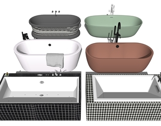 厨卫用品SU模型 免费模型库下载指南